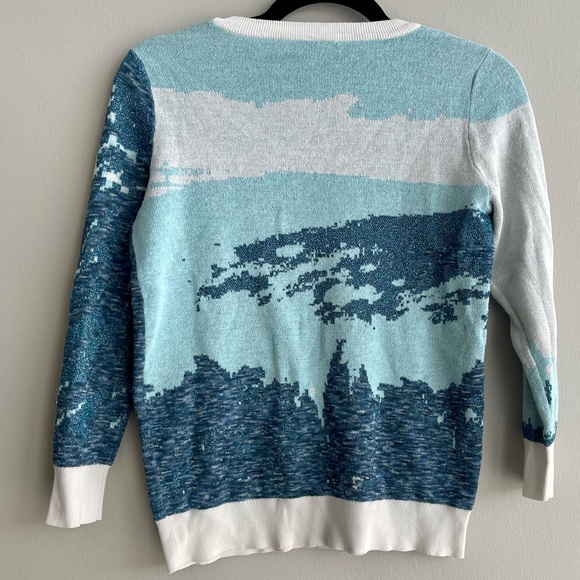 ASO Alexis Rose J Crew Wave Sweater - Picture 4 of 8